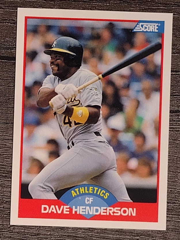 1989 Score #533 Dave Henderson