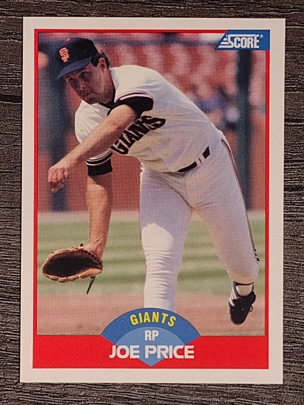 1989 Score #444 Joe Price