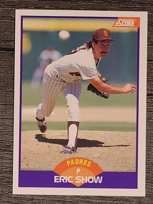 1989 Score #254 Eric Show