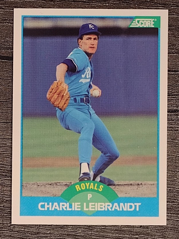 1989 Score #133 Charlie Leibrandt