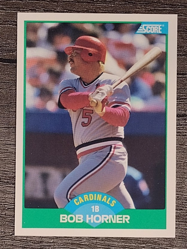 1989 Score #68 Bob Horner