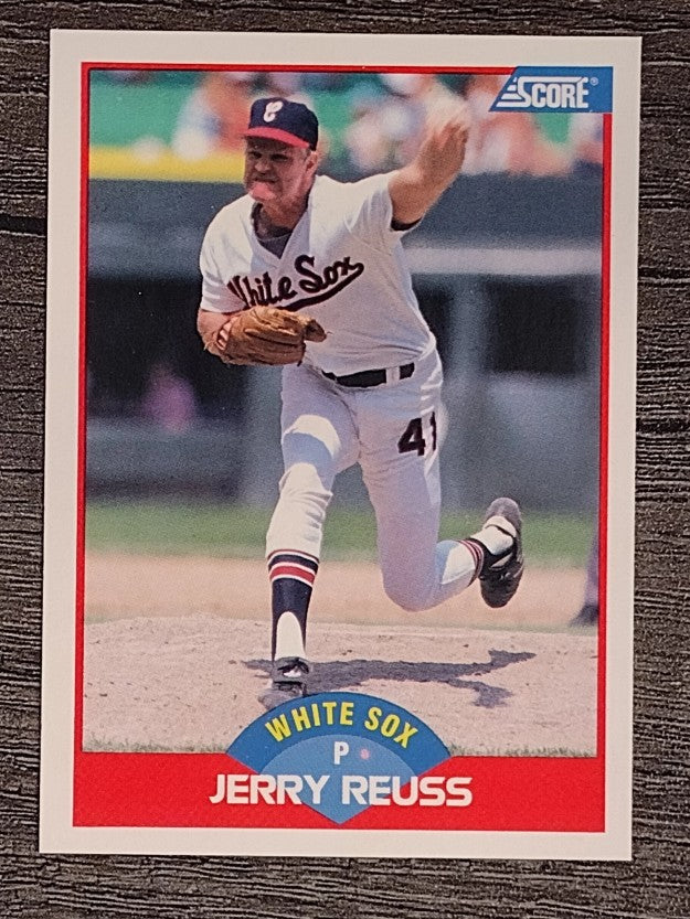 1989 Score #489 Jerry Reuss