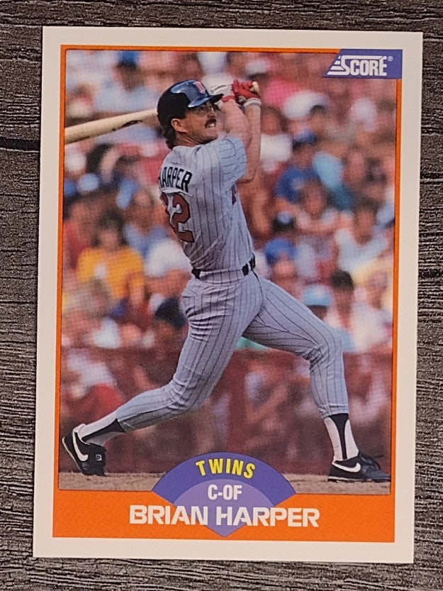 1989 Score #408 Brian Harper