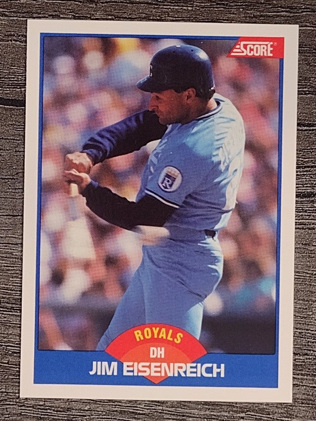 1989 Score #594 Jim Eisenreich