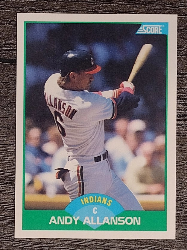 1989 Score #46 Andy Allanson