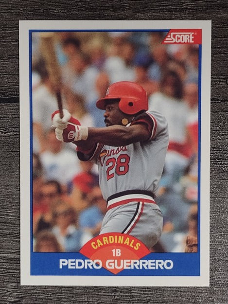 1989 Score #564 Pedro Guerrero