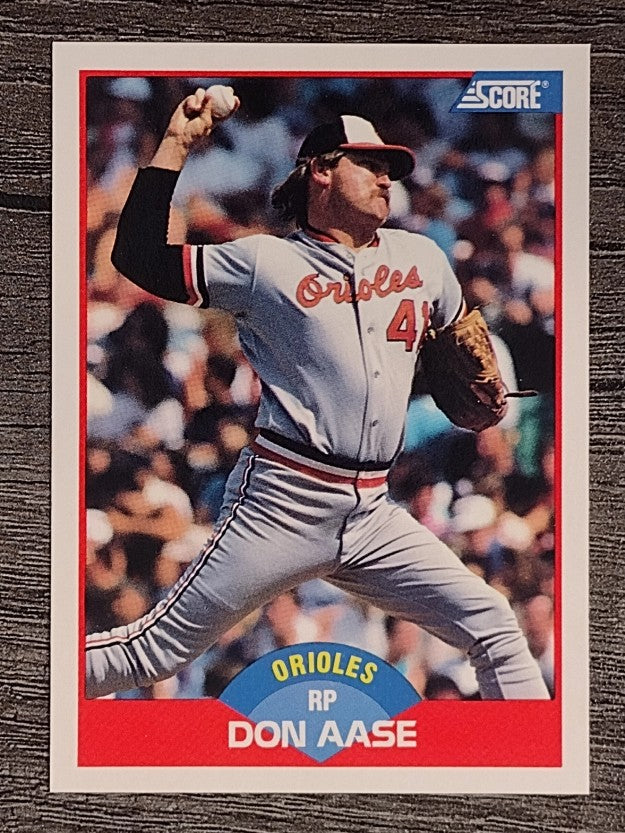 1989 Score #524 Don Aase