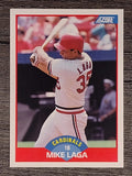 1989 Score #536 Mike Laga