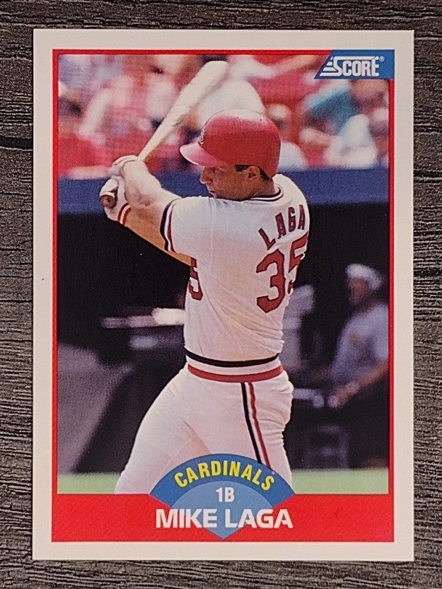 1989 Score #536 Mike Laga