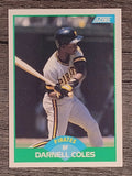 1989 Score #83 Darnell Coles