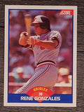 1989 Score #585 Rene Gonzales