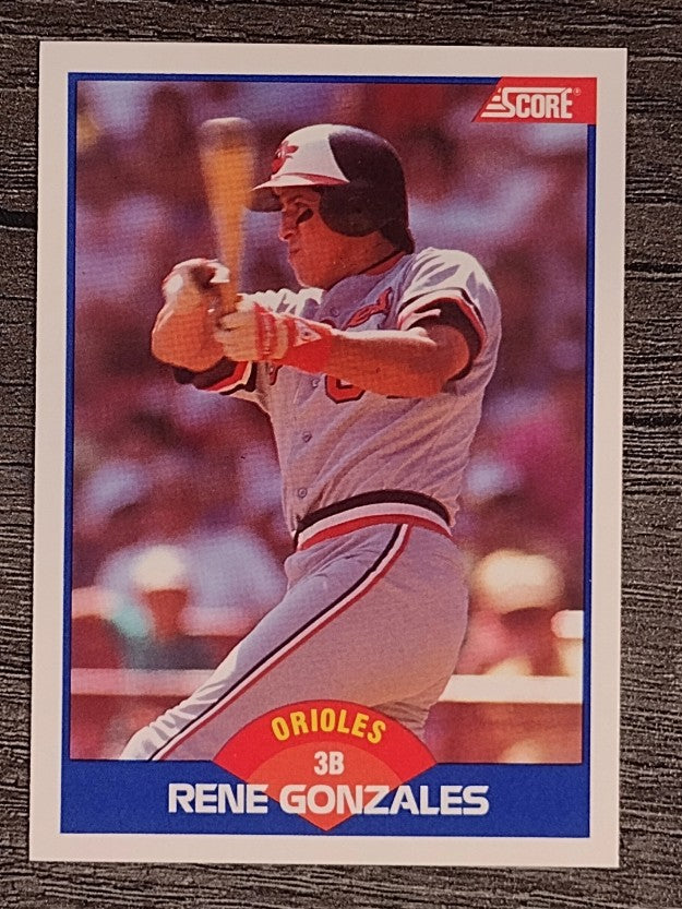 1989 Score #585 Rene Gonzales
