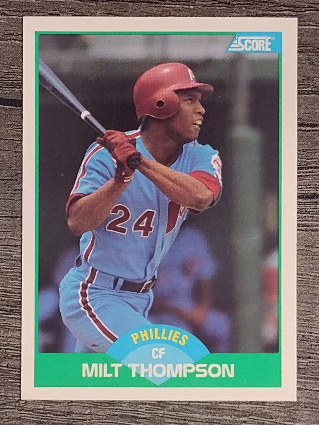 1989 Score #92 Milt Thompson