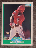 1989 Score #88 Willie McGee