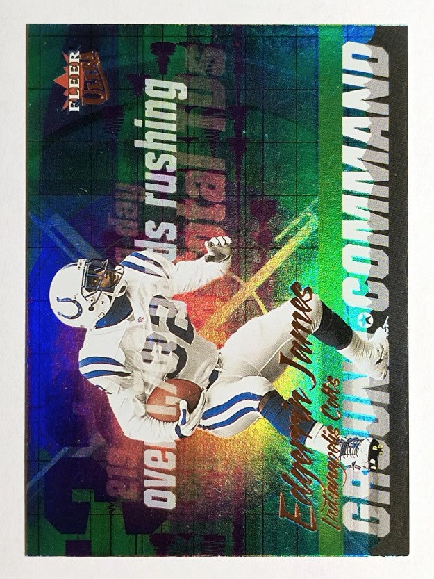 2001 Ultra Ground Command #2 Edgerrin James