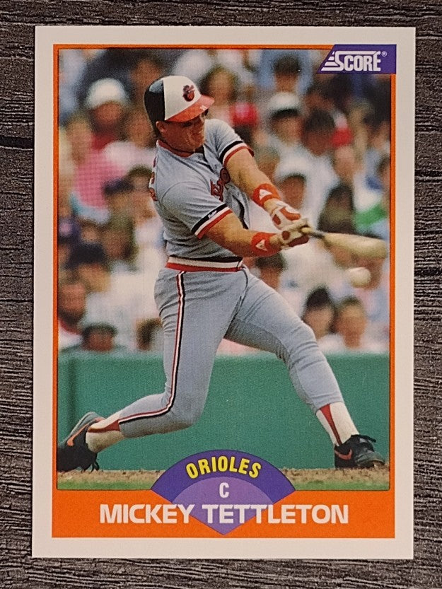 1989 Score #358 Mickey Tettleton