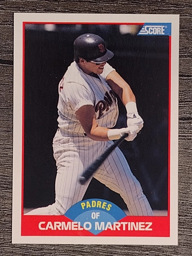 1989 Score #517 Carmelo Martinez