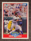 1989 Score #537 Mike Gallego
