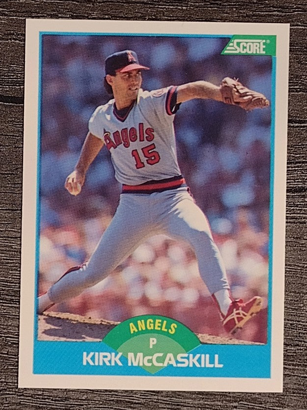 1989 Score #181 Kirk McCaskill
