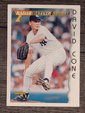 1996 Score #196 David Cone RR