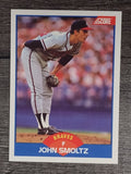 1989 Score #616 John Smoltz RC