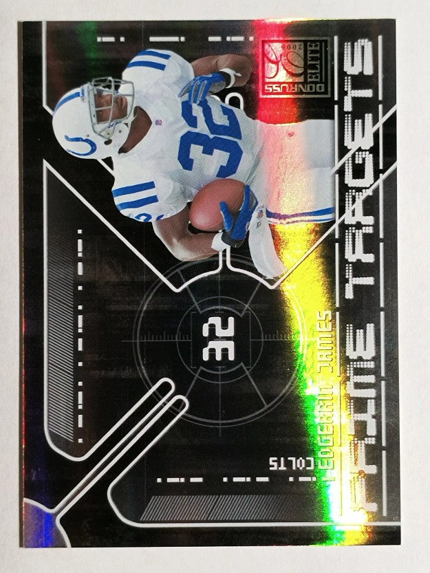 2006 Donruss Elite Prime Targets Black #3 Edgerrin James