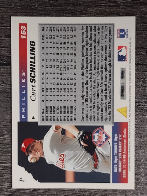 1996 Score #153 Curt Schilling