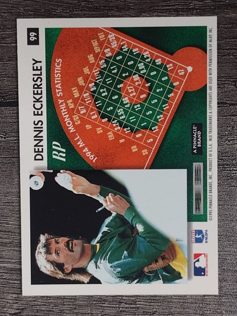 1995 Summit #99 Dennis Eckersley