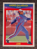 1990 Score 100 Superstars #14 Andres Galarraga