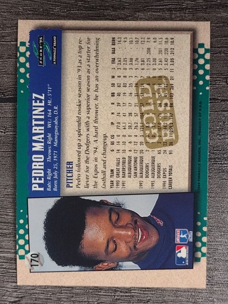 1995 Score Gold Rush #170 Pedro Martinez