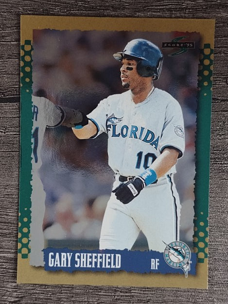 1995 Score Gold Rush #340 Gary Sheffield
