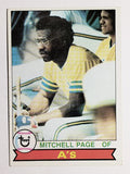 1979 Topps #295 Mitchell Page (EX)