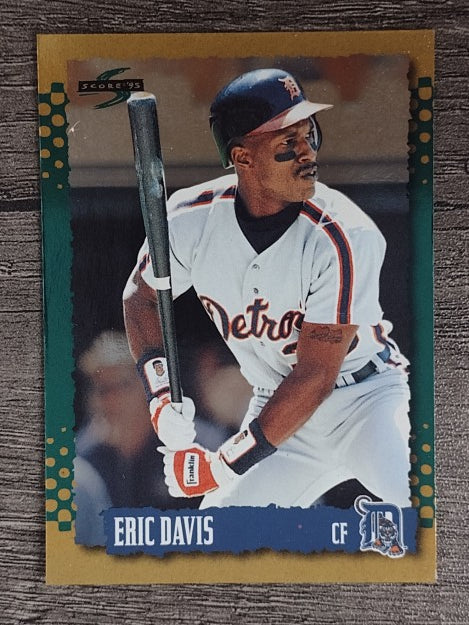1995 Score Gold Rush #406 Eric Davis