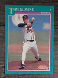 1991 Score #206 Tom Glavine