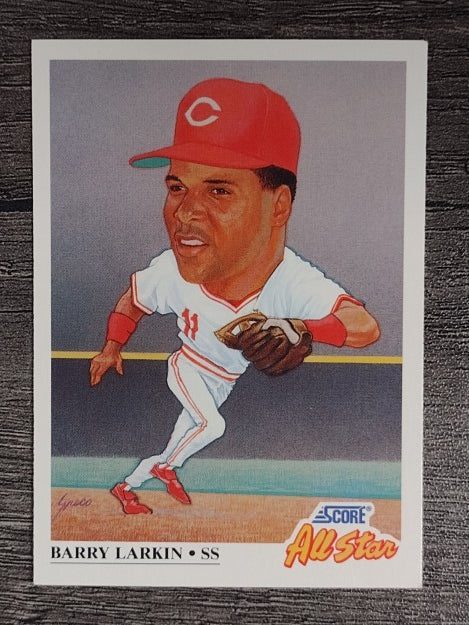 1991 Score #666 Barry Larkin AS