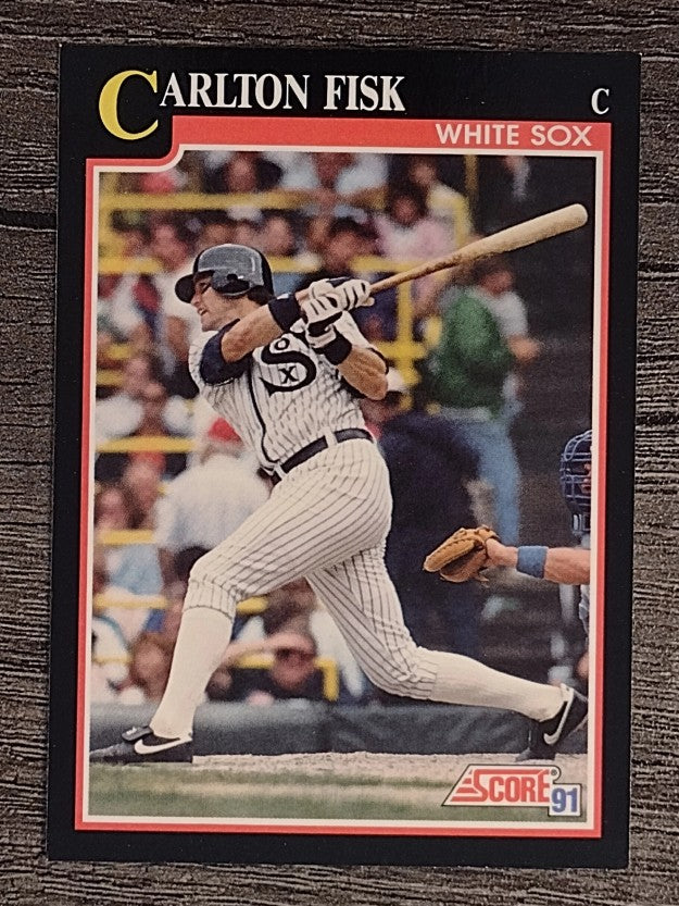 1991 Score #265 Carlton Fisk
