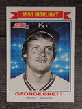 1991 Score #769 George Brett HL