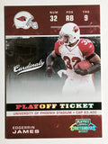 2007 Playoff Contenders Playoff Ticket #1 Edgerrin James