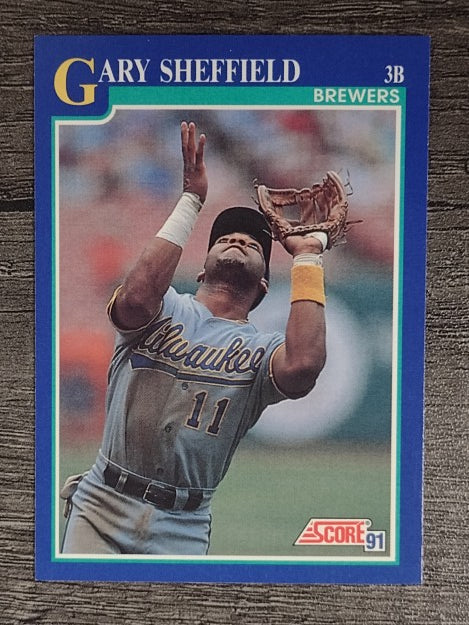 1991 Score #473 Gary Sheffield