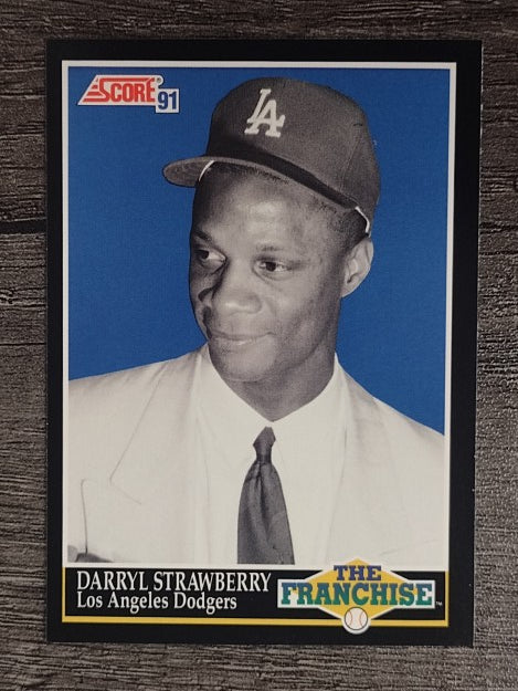 1991 Score #864 Darryl Strawberry FRAN