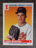 1991 Score #383 Mike Mussina RC