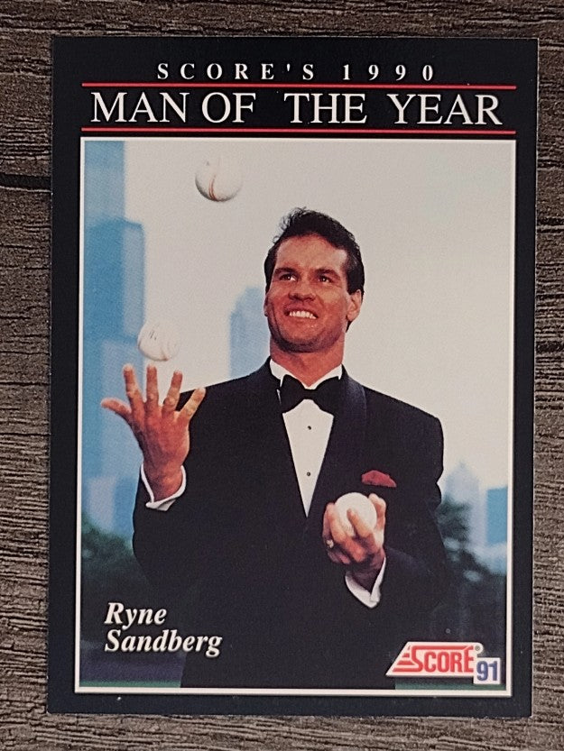 1991 Score #815 Ryne Sandberg MANYR