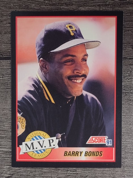 1991 Score #876 Barry Bonds MVP
