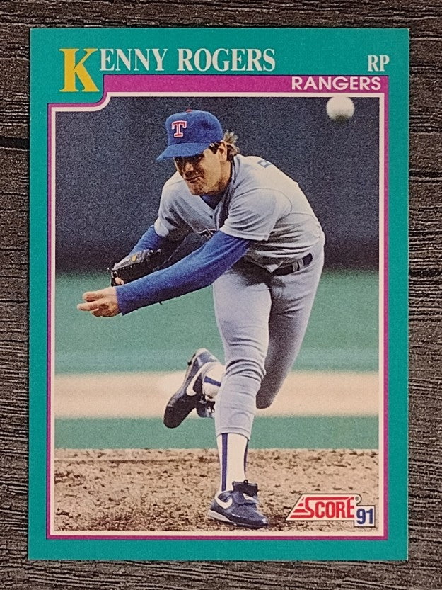 1991 Score #155 Kenny Rogers