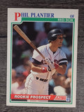 1991 Score #348 Phil Plantier RC
