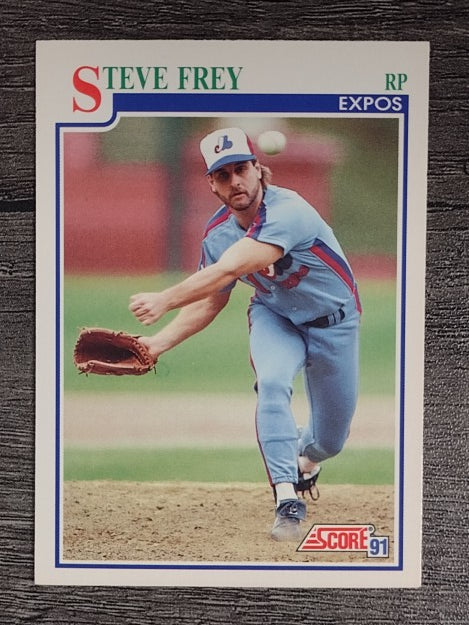 1991 Score #436 Steve Frey