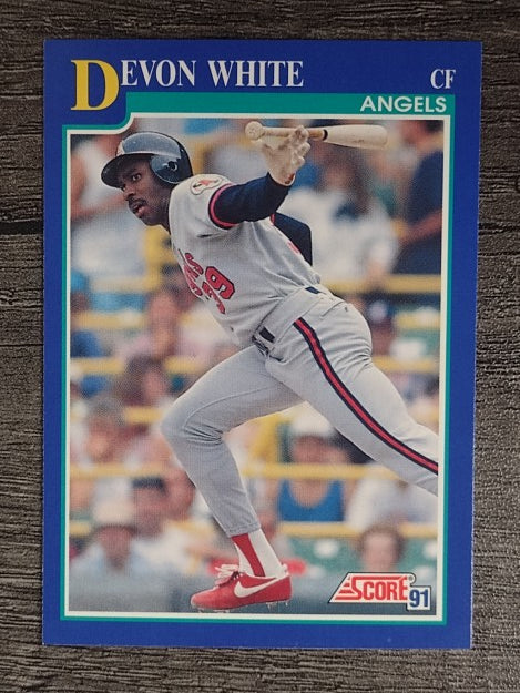 1991 Score #466 Devon White