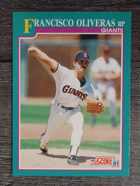 1991 Score #635 Francisco Oliveras