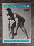 1991 Score #890 Rickey Henderson DT