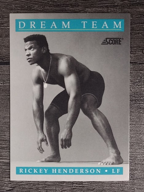 1991 Score #890 Rickey Henderson DT